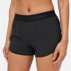Outdoor Voices Relay 3’’ Short, Black Size Medium